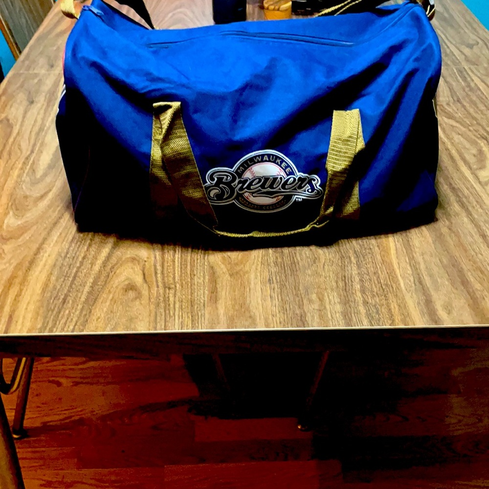 Milwaukee Brewers new duffel bag
